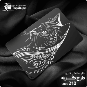 کارت بانکی فلزی